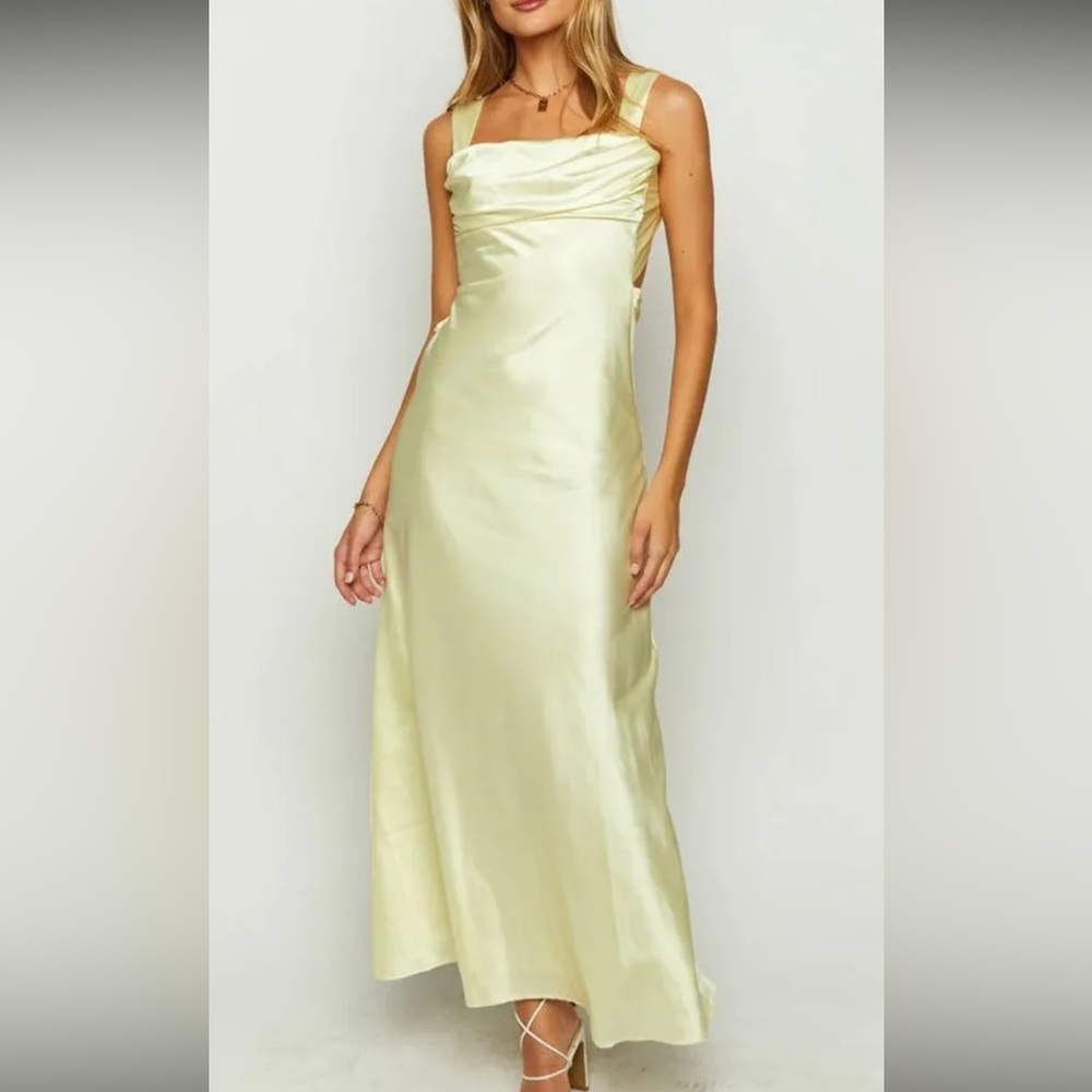 Beginning Boutique Yellow Dress
